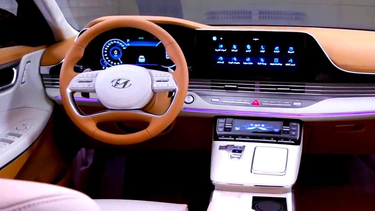 داخلية هيونداي أزيرا 2022