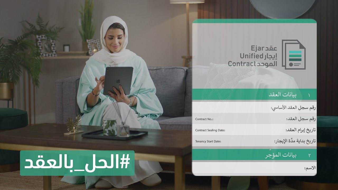 المشمولة عبر منصة ايجار