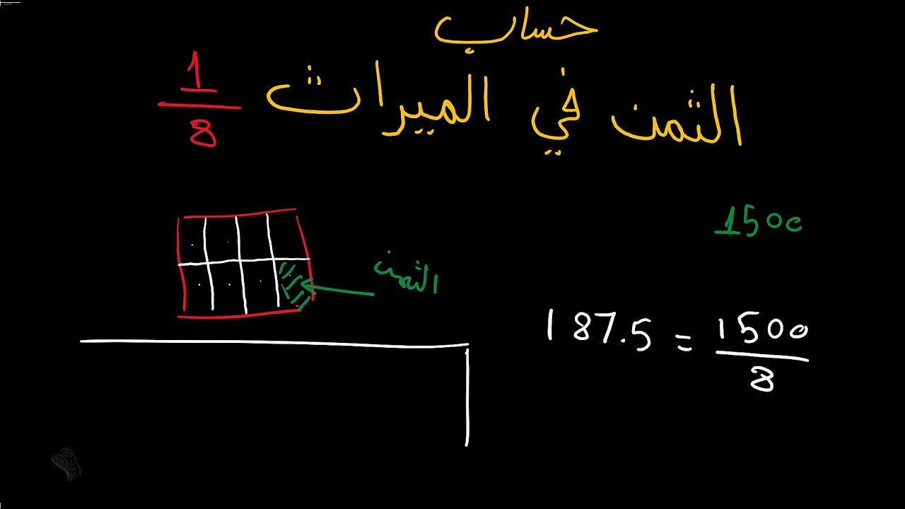 كيفية حساب الثمن في الميراث