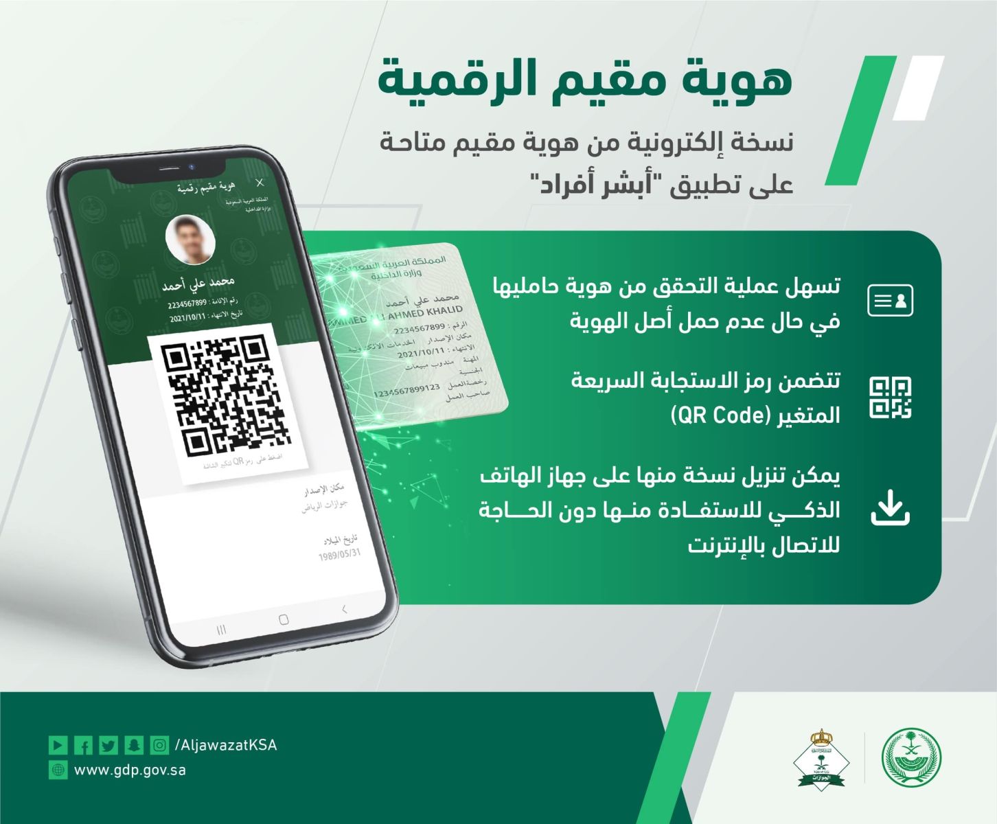 ما هي مميزات خدمة مقيم؟
