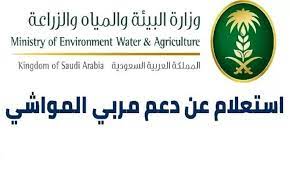 تسجيل الدخول في برنامج دعم صغار مربي الماشية