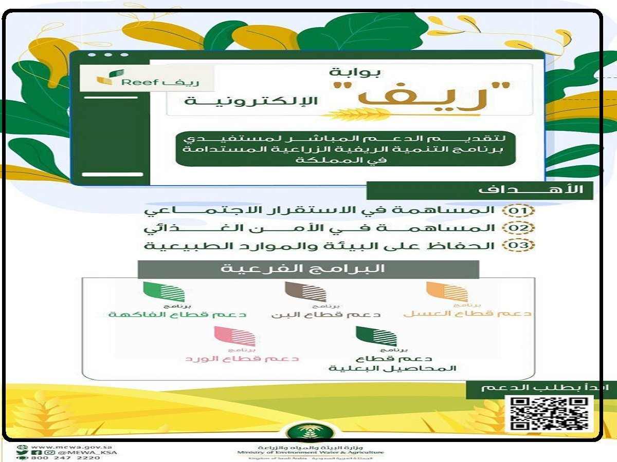 برنامج ريف للدعم المادي