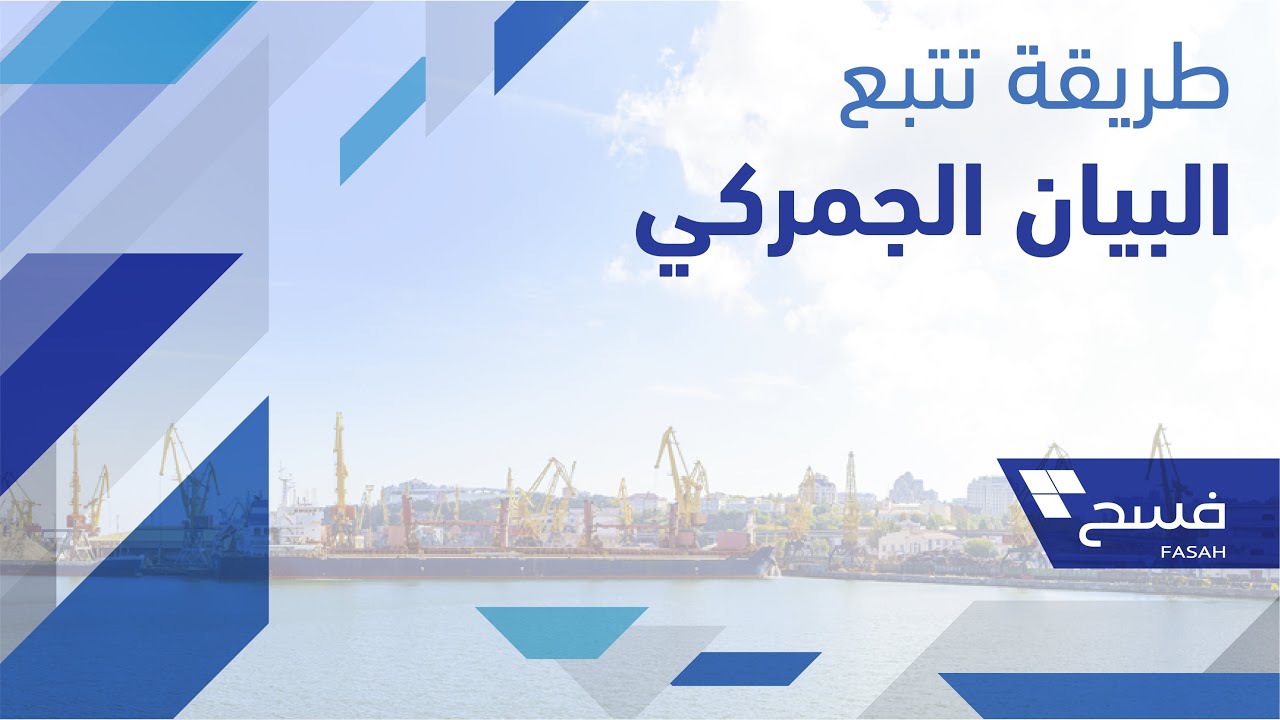 الجمارك السعودية تتبع الشحنات