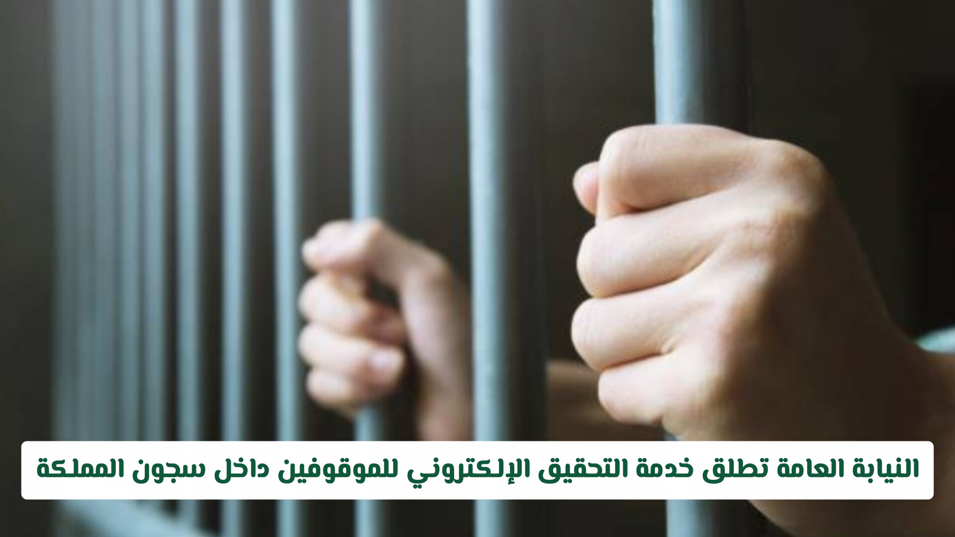 النيابة العامة تطلق خدمة التحقيق الإلكتروني للموقوفين داخل سجون المملكة (تفاصيل)