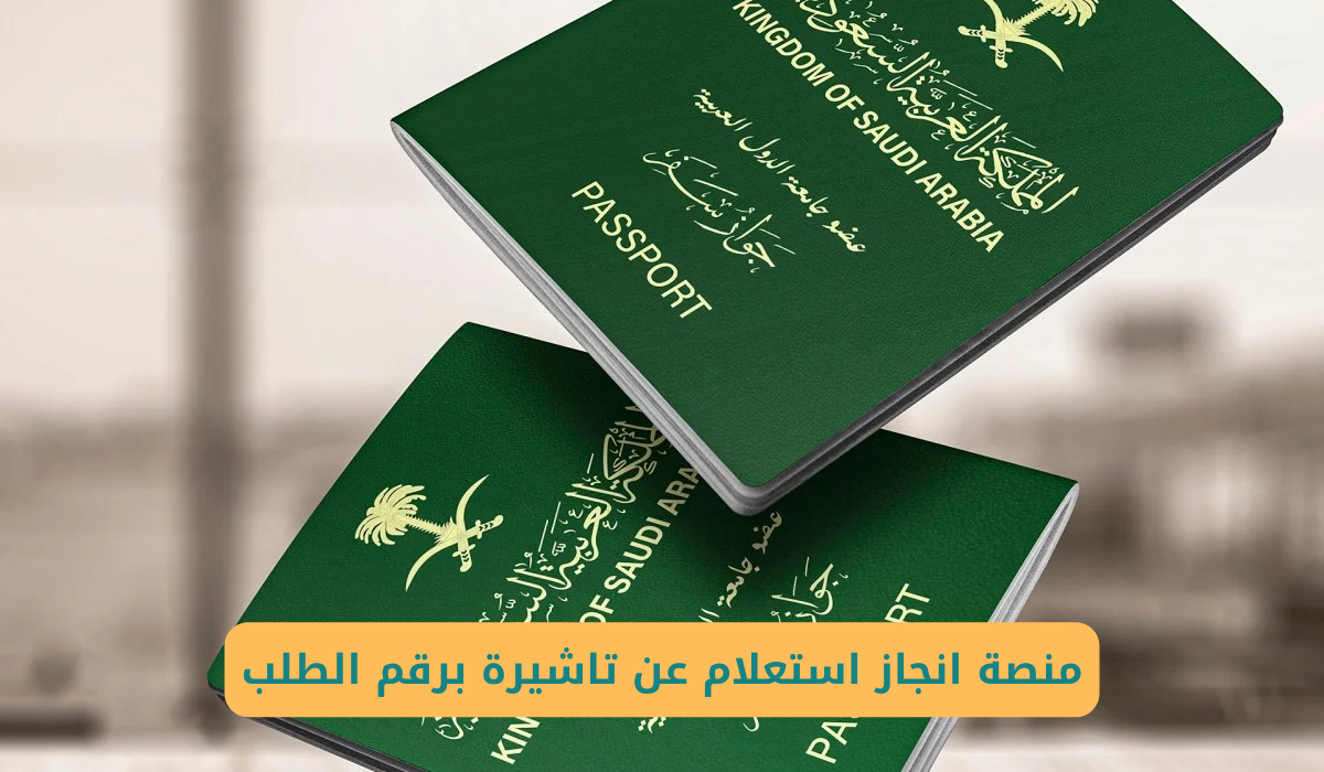 انجاز استعلام عن تاشيرة برقم الطلب