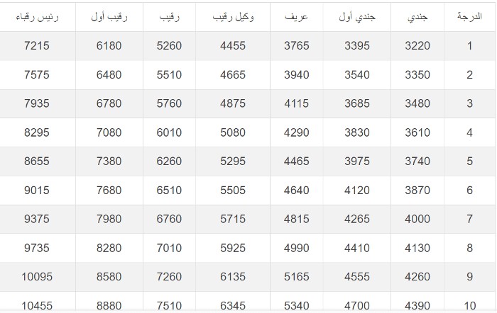 وزارة المالية السعودية تعلن سلم رواتب الأفراد الجديد 1445