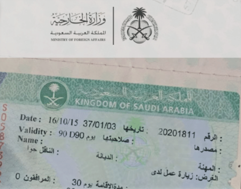  شروط إصدار التأشيرة المهنية الفورية