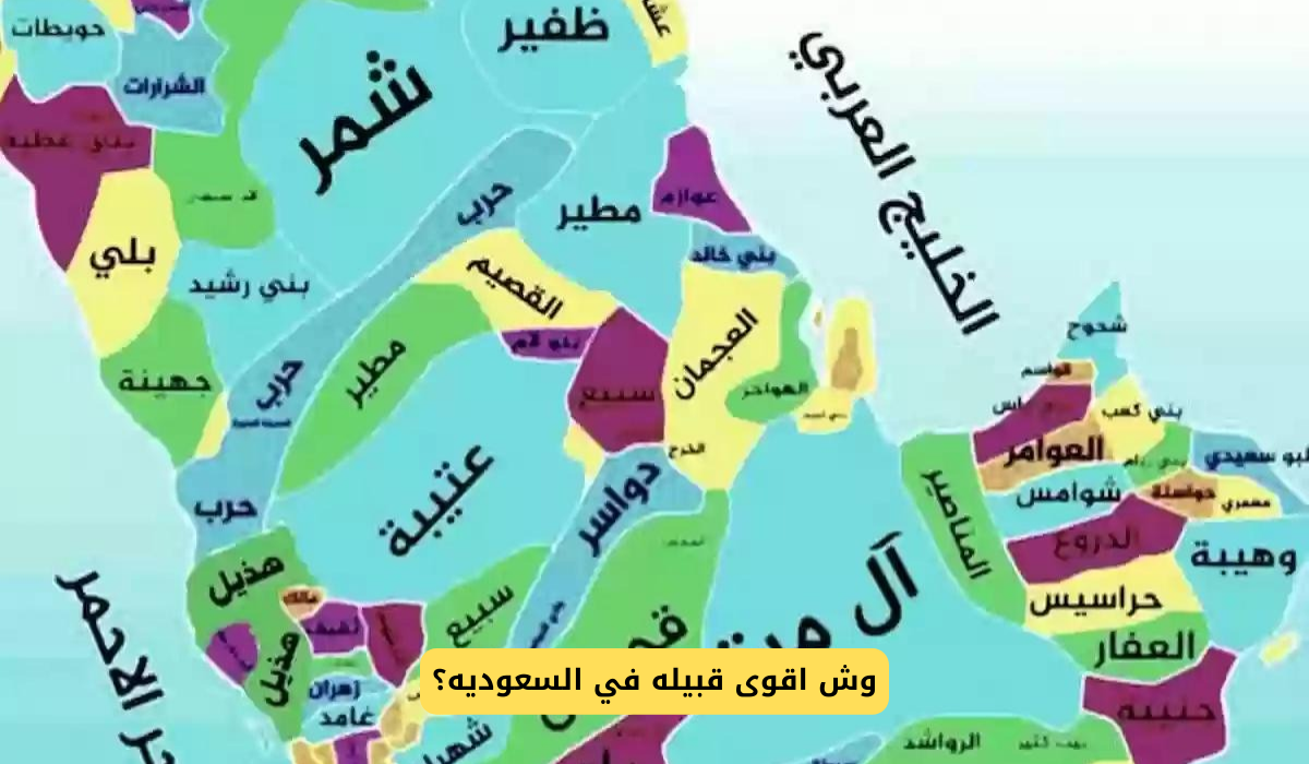 أقوى قبيلة في السعودية