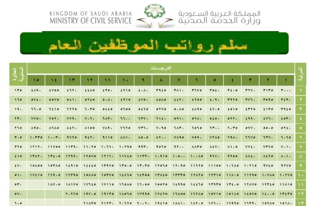 سلم رواتب الموظفين بعد الخصخصة 