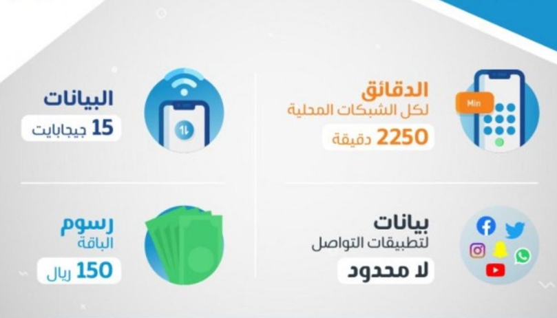 باقات موبايلي مسبقة الدفع