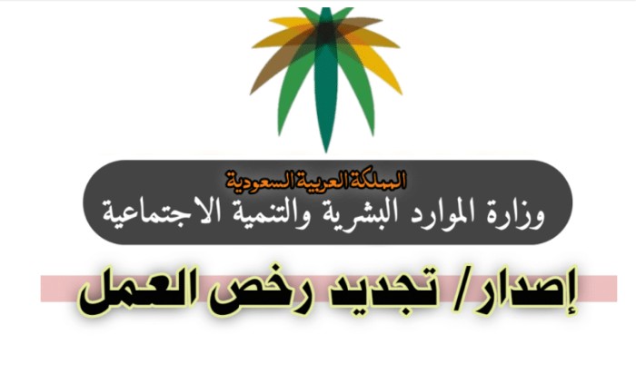 كيفية الاستعلام عن رخصة عمل برقم الإقامة