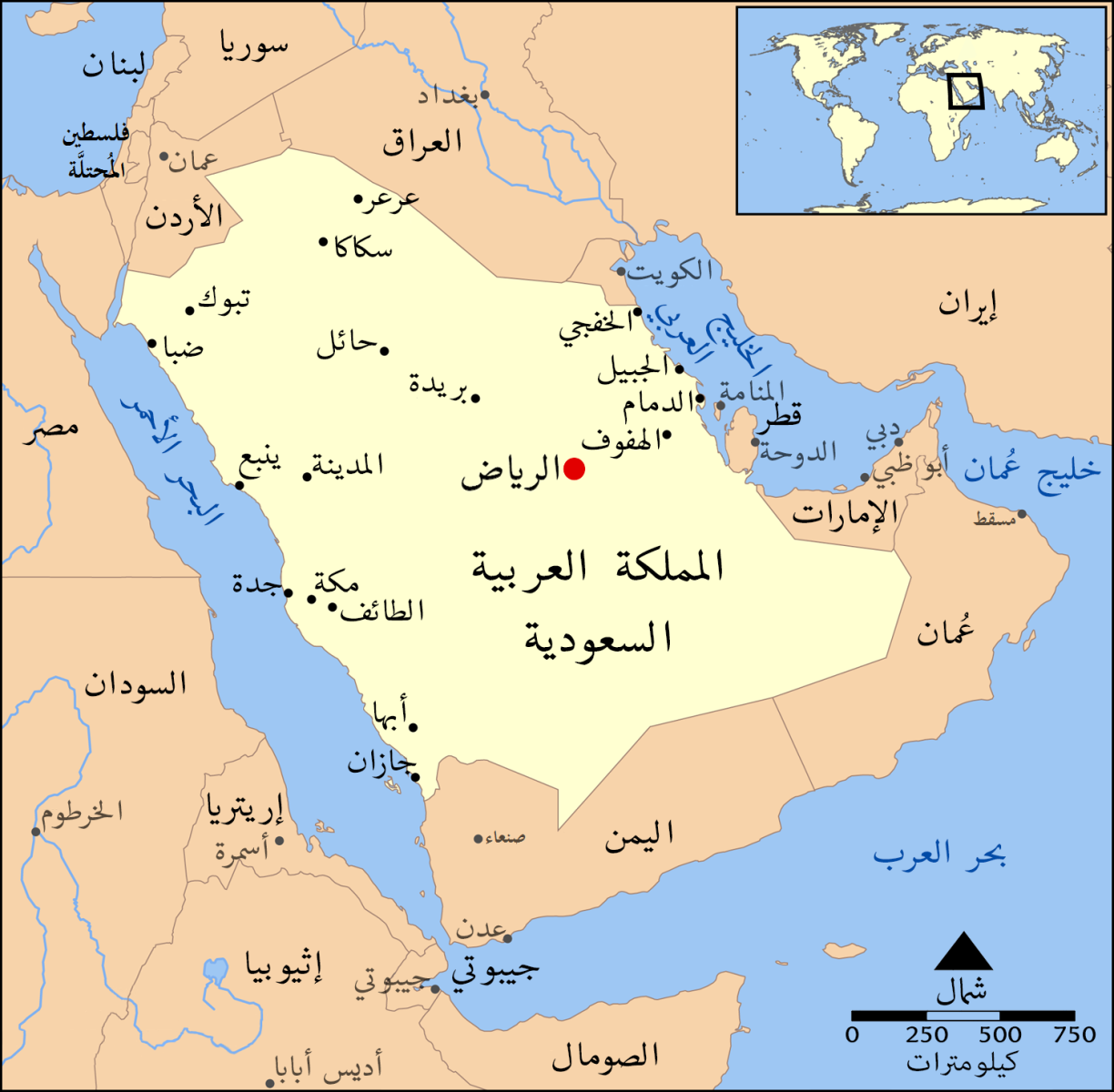 عدد سكان مدن السعودية